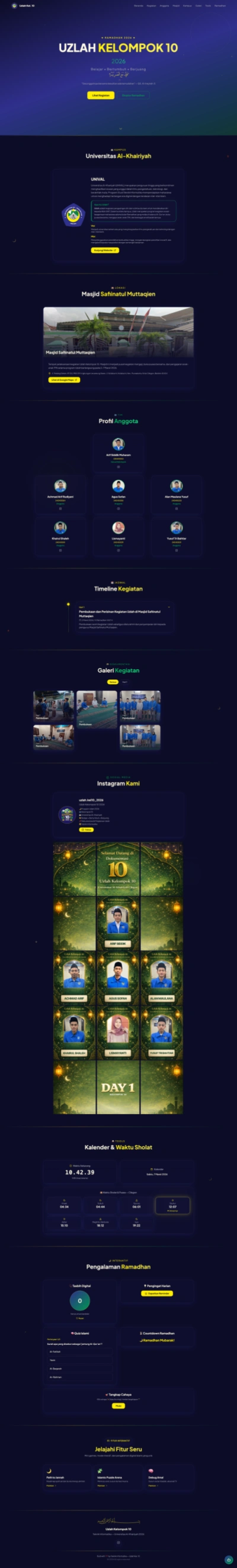 Web Profil Uzlah Kampus